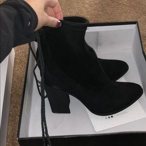 Dolce vita suede booties